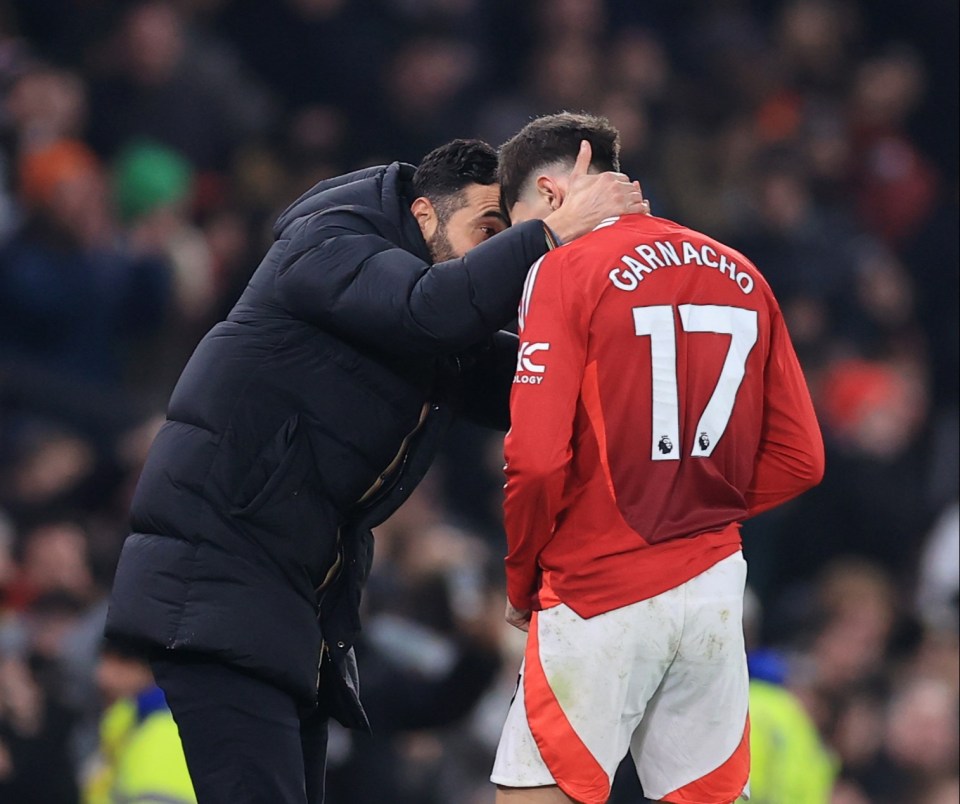 Amorim nói với Garnacho rời khỏi người đàn ông vào mùa hè này