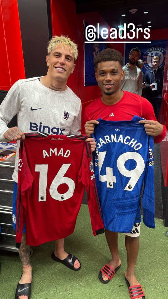 Amad đã đến lúc đăng ảnh này sau khi trò chơi