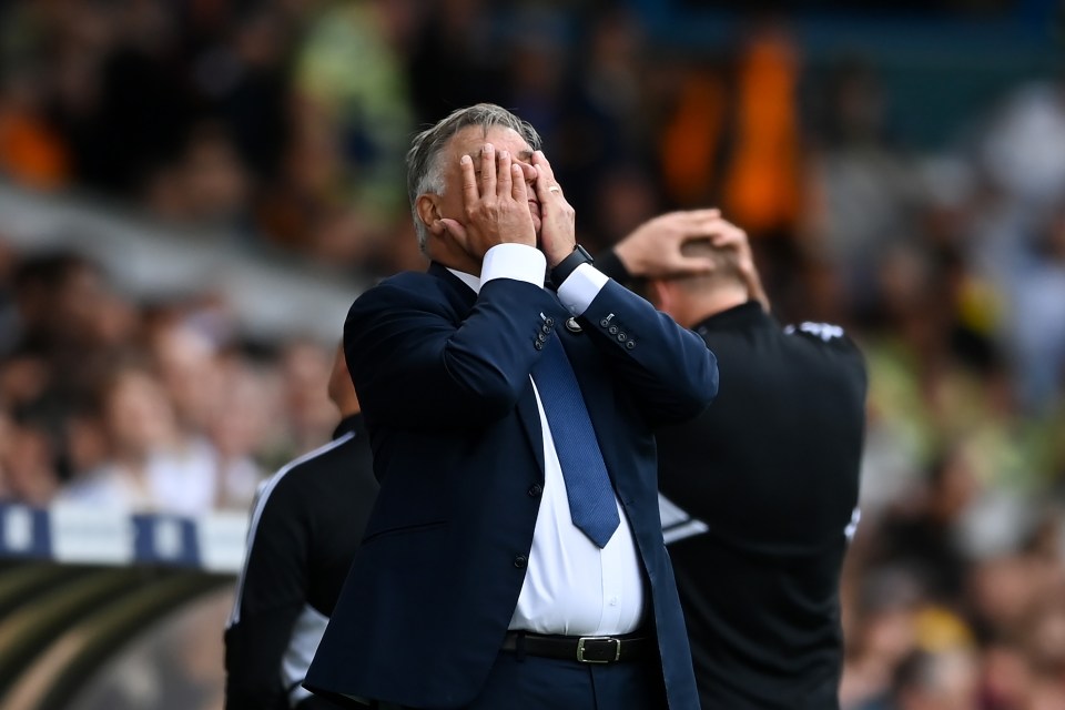 Nó không kết thúc tốt đẹp cho Allardyce tại Leeds