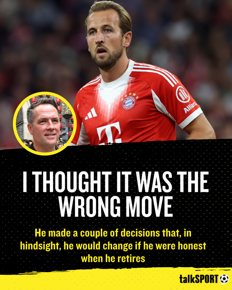 Owen đã khá lên tiếng trong việc thảo luận về việc Kane chuyển đến Bayern Munich